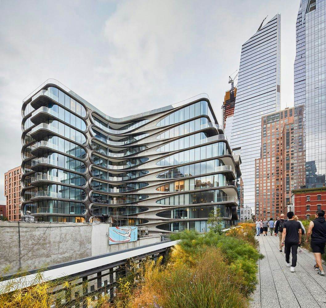 Residencial de Zaha Hadid ao lado do High Line em NY