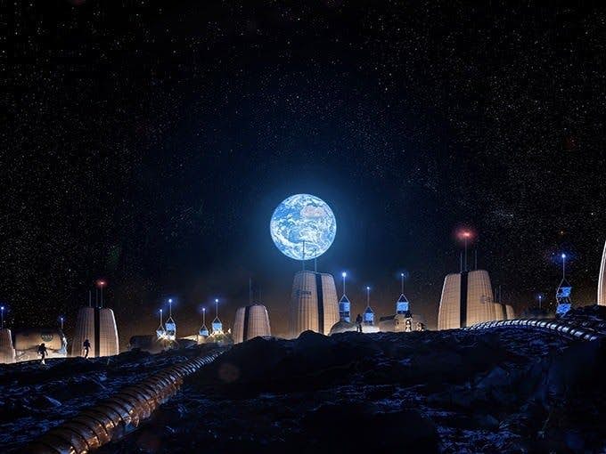 Arquitetura lunar: um projeto para viver na Lua